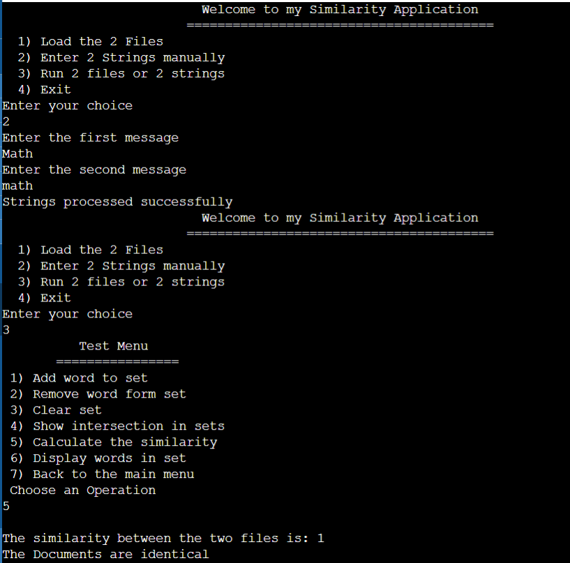 Document Similarity