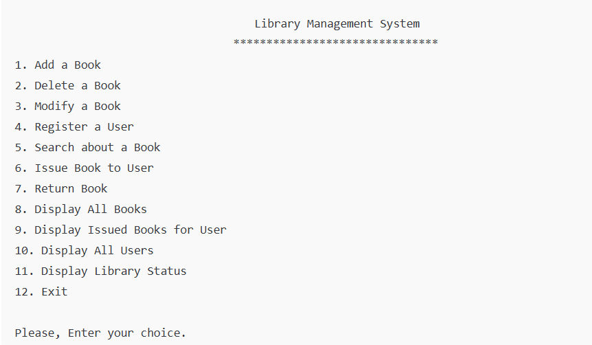 Library Management