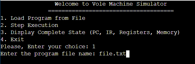 Vole Machine